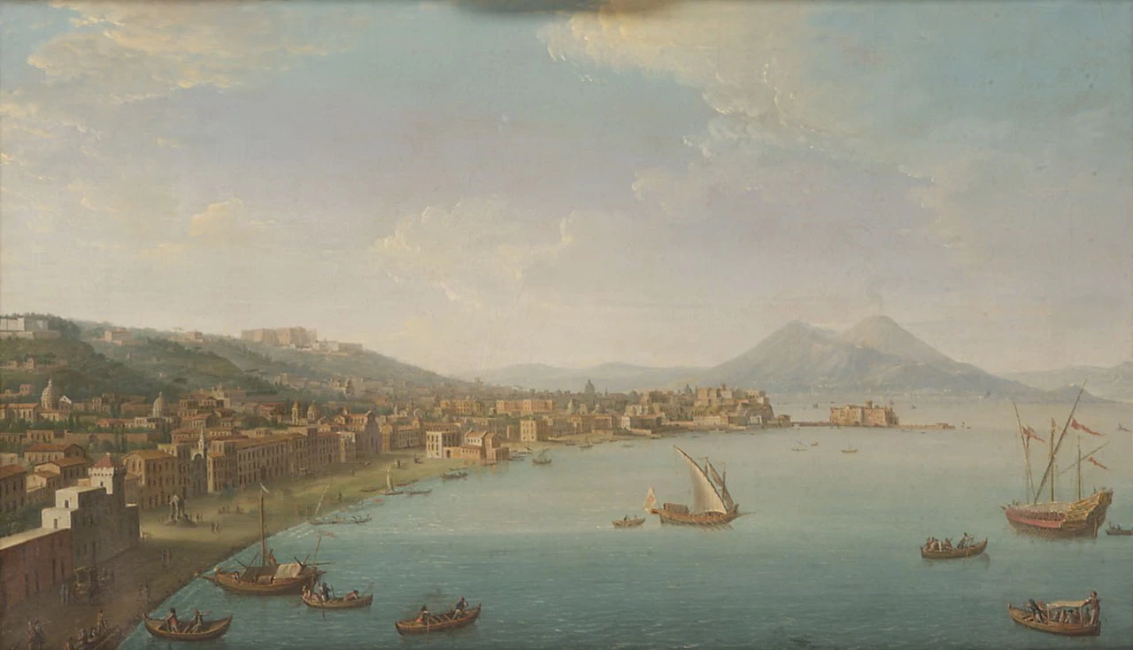 Veduta di Napoli da Nordovest - Kunsthistorisches Museum